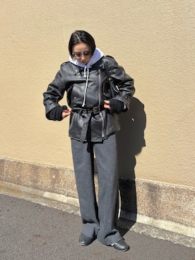 早貴さん(レディース・156cm)の春コーディネート