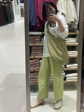 「パステルコーデ」｜マさん（レディース・162cm）の秋コーディネート