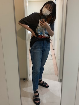 「Anna Kerry（アンナケリー）のアイテム」を使った、マさん（レディース・162cm）の夏コーディネート