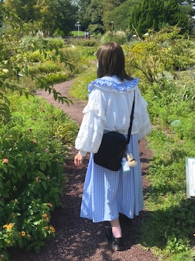 「秋」｜「アイテム（雑貨/ホビー）」を使った、Hidemi さん（レディース・153cm）の秋コーディネート
