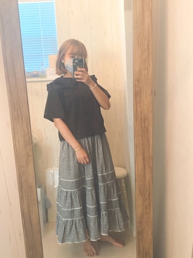 Hidemi さん（レディース・153cm）の夏コーディネート