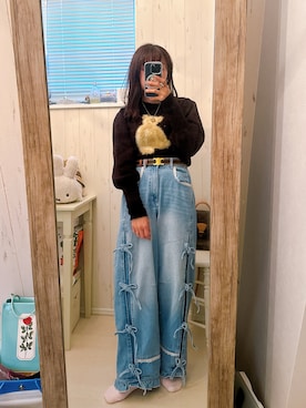 Hidemi さん（レディース・153cm）の冬コーディネート