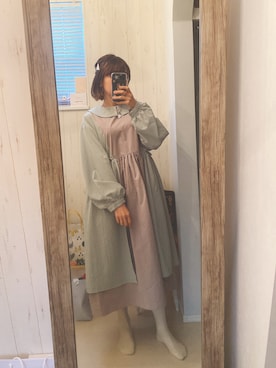 Hidemi さん（レディース・153cm）の冬コーディネート