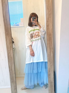 Hidemi さん（レディース・153cm）の夏コーディネート