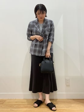 rinaさん(レディース・172cm)の夏コーディネート