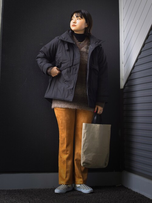 URBS別注】WILDTHINGS belted puff jacketを使った人気ファッション
