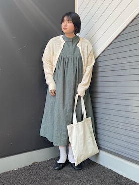 rinaさん（レディース・172cm）の春コーディネート