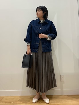 rinaさん（レディース・172cm）の秋コーディネート