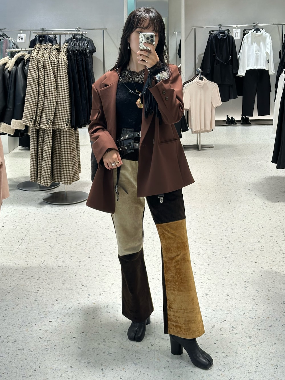 FUMIE TANAKA コーデュロイ テーラードジャケット FUMIE TANAKA コーデュロイ テーラードジャケット 1729612021_1000.jpg