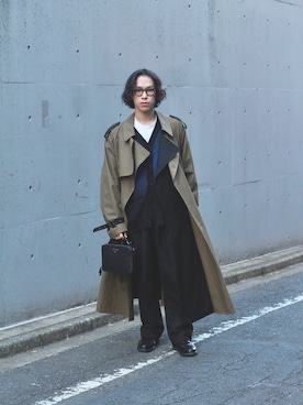 あべさんの（PRADA | プラダ）を使ったコーディネート