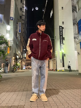 「suicoke（スイコック）のアイテム」を使った、KAWAKITA SHOICHIさん（メンズ・175cm）の秋コーディネート