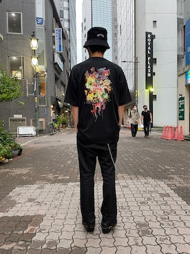 「AZSのアイテム」を使った、KAWAKITA SHOICHIさん（メンズ・175cm）の夏コーディネート