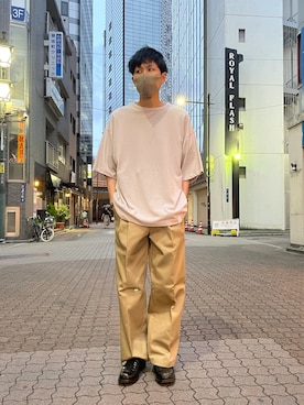 「th（ティー エイチ）のアイテム」を使った、KAWAKITA SHOICHIさん（メンズ・175cm）の夏コーディネート