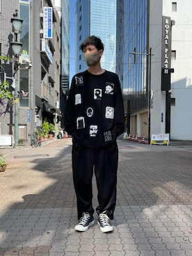 「KIDILL（キディル）のアイテム」を使った、KAWAKITA SHOICHIさん（メンズ・175cm）の夏コーディネート