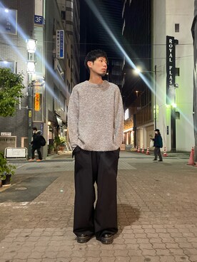 「sulvam」｜KAWAKITA SHOICHIさん（メンズ・175cm）の冬コーディネート