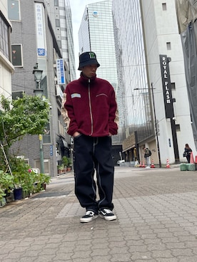 「KaneZ（ケインズ）のアイテム」を使った、KAWAKITA SHOICHIさん（メンズ・175cm）の冬コーディネート