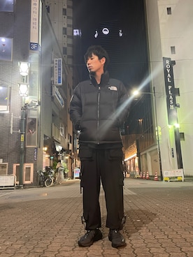 「Danke schon」｜「アイテム（ダウンジャケット/コート）」を使った、KAWAKITA SHOICHIさん（メンズ・175cm）の秋コーディネート