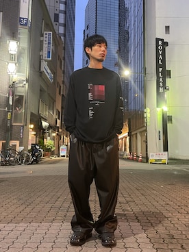 「A4A（エーフォーエー）のアイテム」を使った、KAWAKITA SHOICHIさん（メンズ・175cm）の秋コーディネート