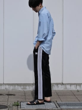 「COS（コス）のアイテム（サンダル）」を使った、_ryo_さん（メンズ・180cm）の夏コーディネート