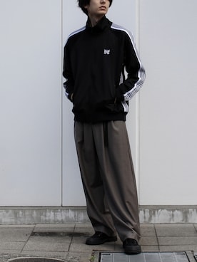 「Guess（ゲス）のアイテム（スニーカー）」を使った、_ryo_さん（メンズ・180cm）の秋コーディネート