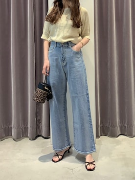 「Te chichi（テチチ）のアイテム」を使った、AiRiさん（レディース・160cm）の春コーディネート