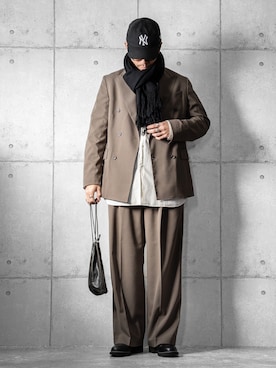 しゅんたろーさん（メンズ・177cm）の冬コーディネート