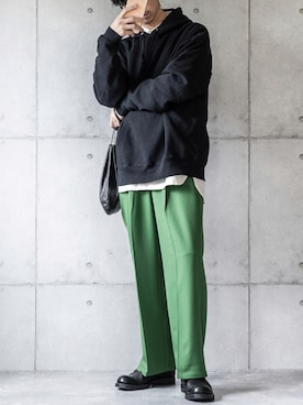 「MR.OLIVE（ミスターオリーブ）のアイテム（シューズ）」を使った、しゅんたろーさん（メンズ・177cm）の秋コーディネート