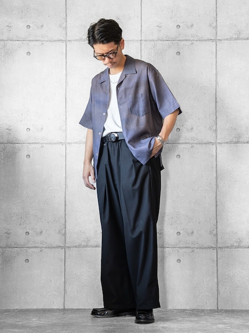 2 TUCK EASY SLACKS /ツータックイージースラックス