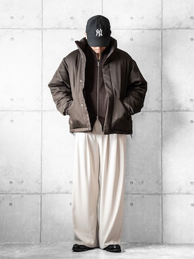 しゅんたろーさん（メンズ・177cm）の冬コーディネート