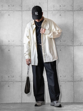 「Steven Alan（スティーブンアラン）のアイテム」を使った、しゅんたろーさん（メンズ・177cm）の春コーディネート