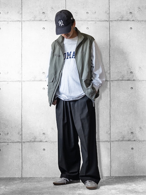 2 TUCK EASY SLACKS /ツータックイージースラックス