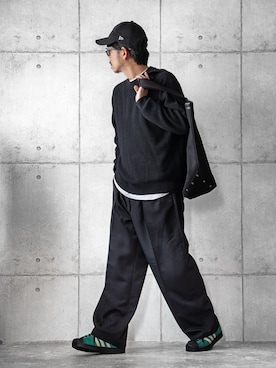 「アイテム（帽子）」を使った、しゅんたろーさん（メンズ・177cm）の冬コーディネート