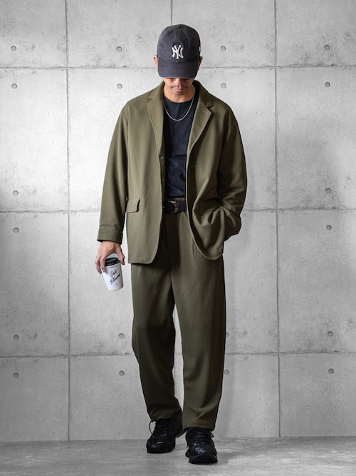 古着雰囲気抜群フェードブラックセットアップ 古着 雰囲気抜群フェード