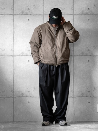 「Parts Lab.（パーツラボ）の【Parts Lab.】2WAY DOWN JACKET / 2WAYダウンジャケット（ダウンジャケット/コート）」を使った、しゅんたろーさん（メンズ・177cm）の秋コーディネート