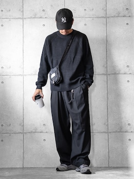 「アイテム（キーホルダー）」を使った、しゅんたろーさん（メンズ・177cm）の秋コーディネート