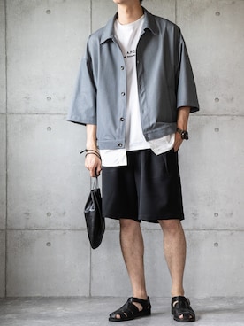 しゅんたろーさん（メンズ・177cm）の夏コーディネート