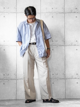 しゅんたろーさん(メンズ・177cm)の夏コーディネート