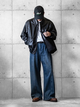 「Paraboot（パラブーツ）のアイテム」を使った、しゅんたろーさん（メンズ・177cm）の秋コーディネート