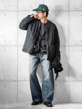 「オトナカジュアル」｜しゅんたろーさん（メンズ・177cm）の冬コーディネート