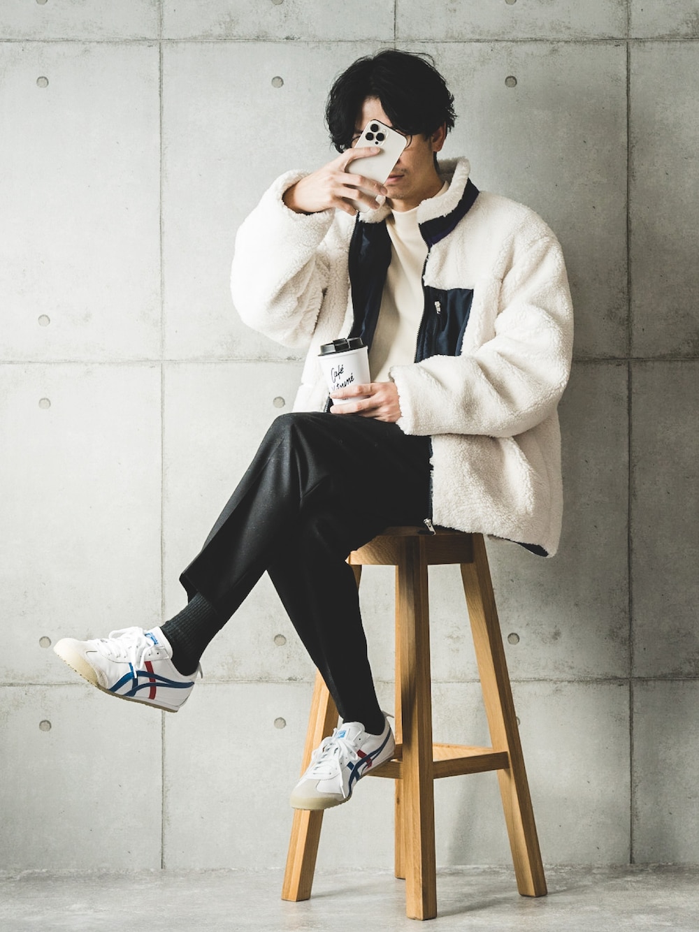 しゅんたろー｜Onitsuka Tigerのスニーカーを使ったコーディネート - WEAR