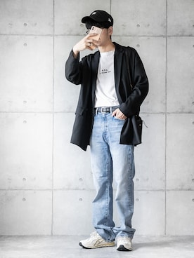 しゅんたろーさん（メンズ・177cm）の夏コーディネート