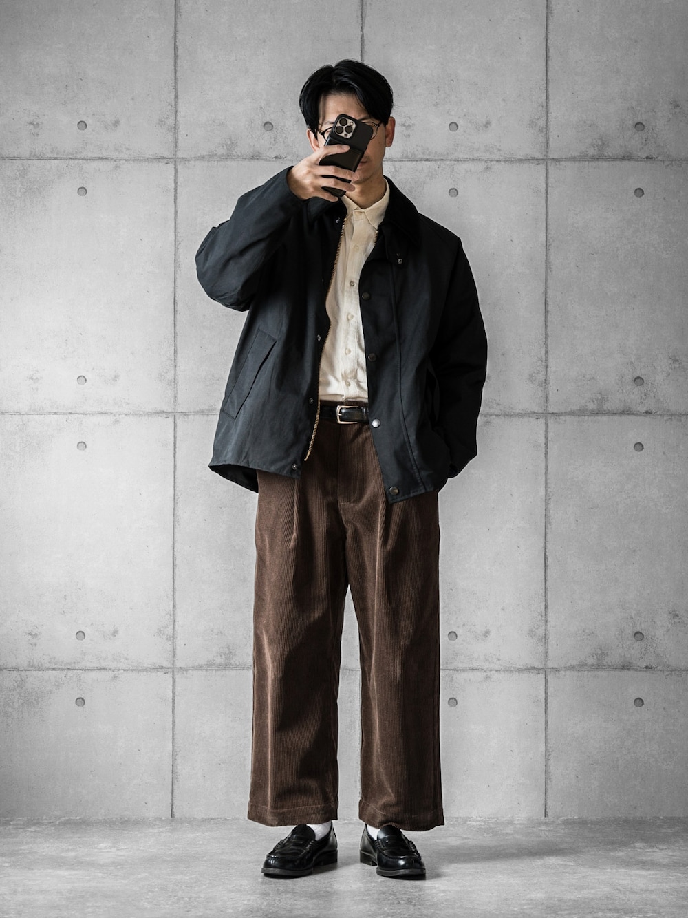 しゅんたろー｜Barbourのブルゾンを使ったコーディネート - WEAR