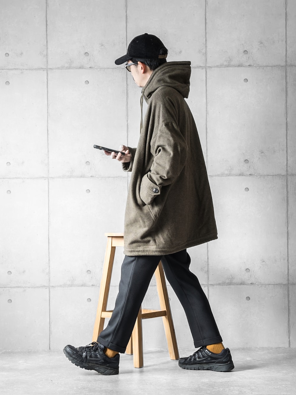 NIKEのアイテムを使った「モッズコート」のメンズ人気ファッション
