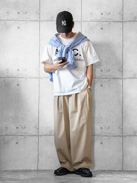 しゅんたろーさん（メンズ・177cm）の春コーディネート