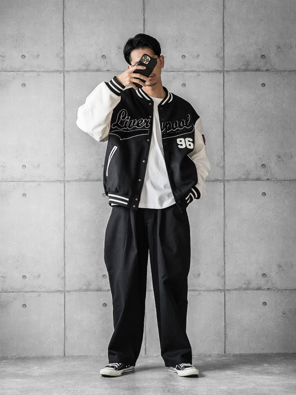 しゅんたろー｜WEGOのスタジャンを使ったコーディネート - WEAR