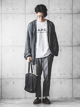 しゅんたろーさんの（A.P.C. | アーペーセー）を使ったコーディネート