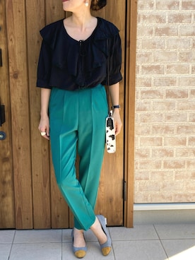 Riiisaさん（レディース・158cm）の秋コーディネート