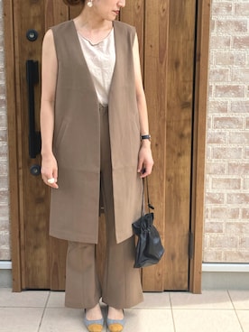 Riiisaさん（レディース・158cm）の夏コーディネート