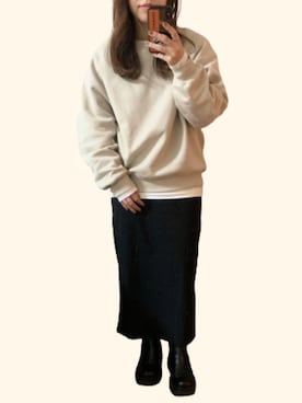 「TEMPERATE（テンパレイト）のアイテム」を使った、yoppiさん（レディース・157cm）の秋コーディネート