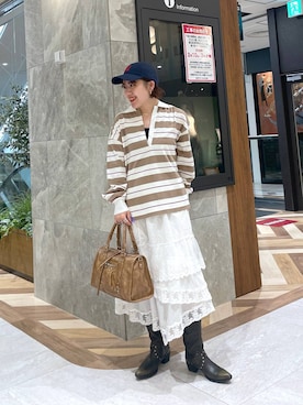 yukiさん（レディース・155cm）の春コーディネート